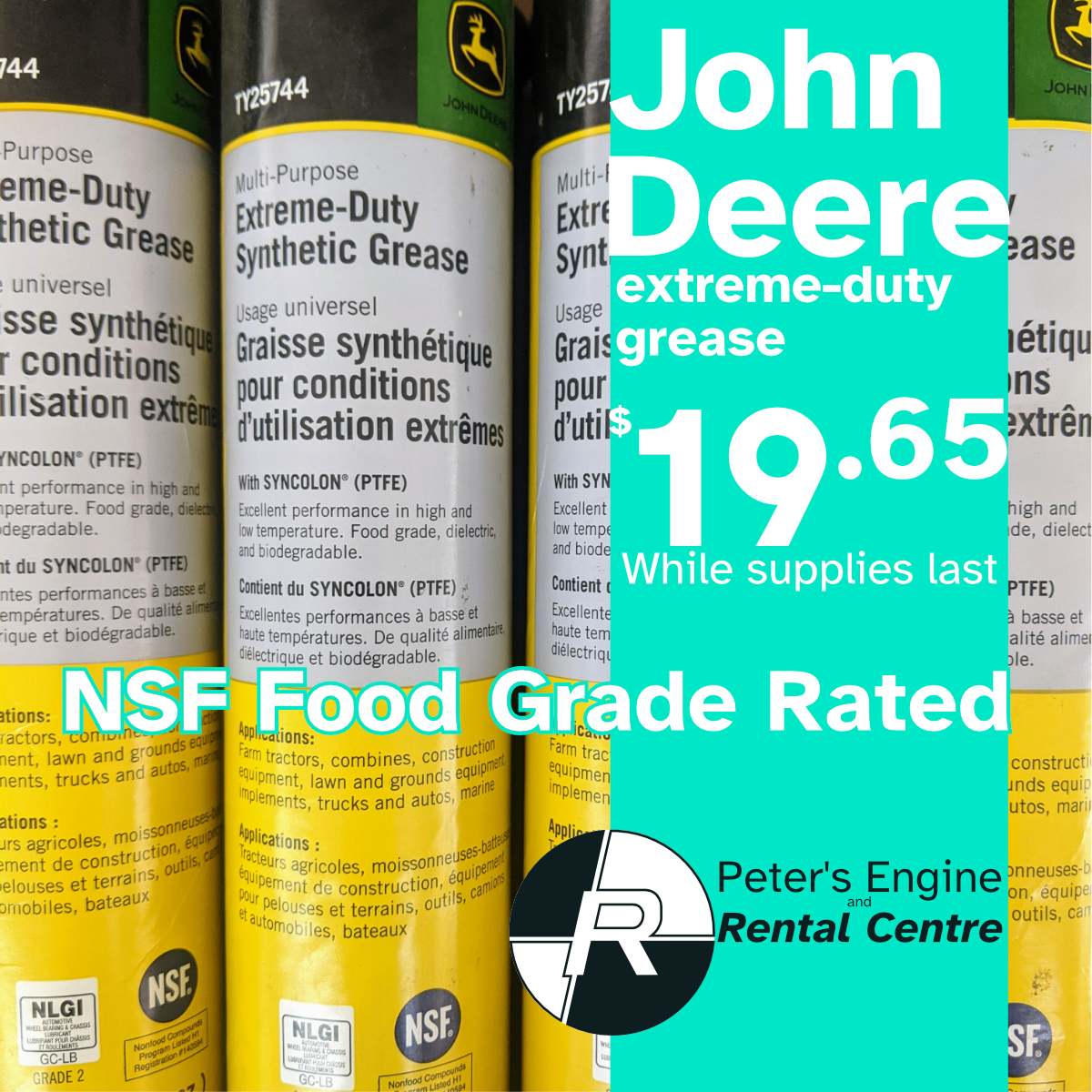 Special Promo Pricing John Deere ExtremeDuty Grease TY25744