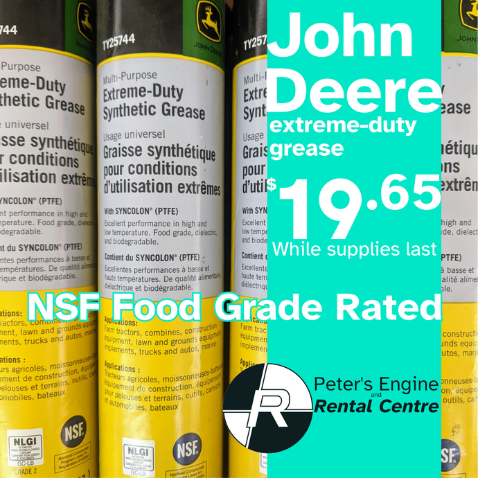 Special Promo Pricing - John Deere Extreme-Duty Grease - TY25744