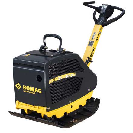 Plate Tamper - Diesel Reversing 500 lb 24"