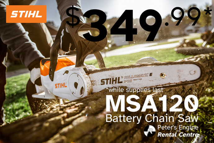 Stihl Battery Chain Saws - On Sale