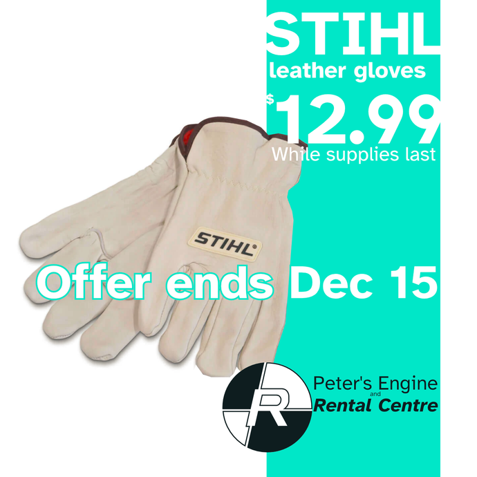 Stihl Leather Work Gloves - Holiday Sale 2023